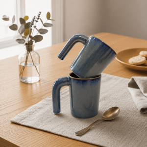 Azure Curve Mug