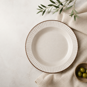 Ivory Ridge Dinner Plate