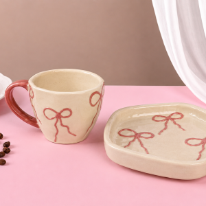 Ribbon Charm Cup Set